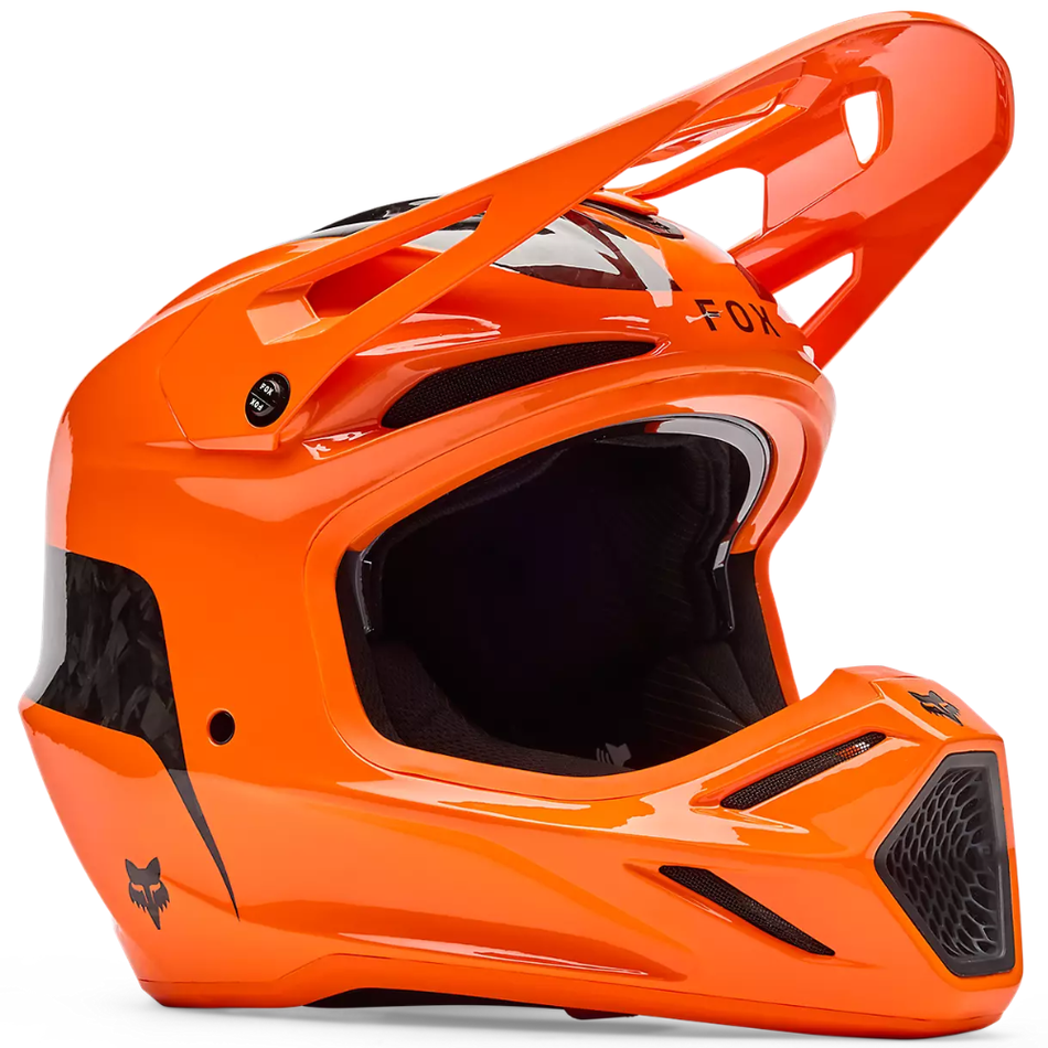 Helmet: FOX V3 RS FRACTURE Fluro Orange