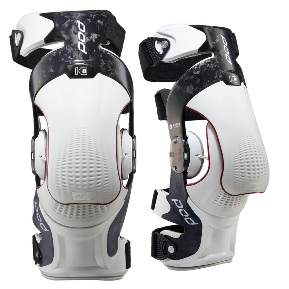 Protection: POD K8 3.0 KNEE BRACE Carbon/White