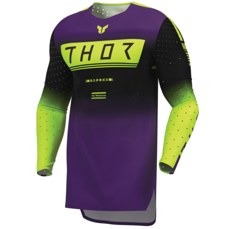 Jersey: THOR SPORTMODE GEO Black/Purple