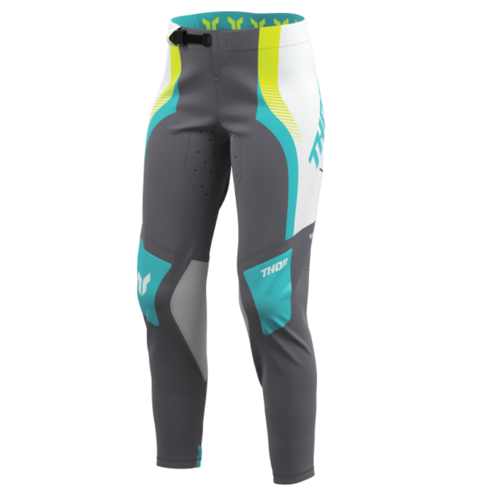 Pants: THOR Women SPORTMODE VELOCITY Gray/Aqua