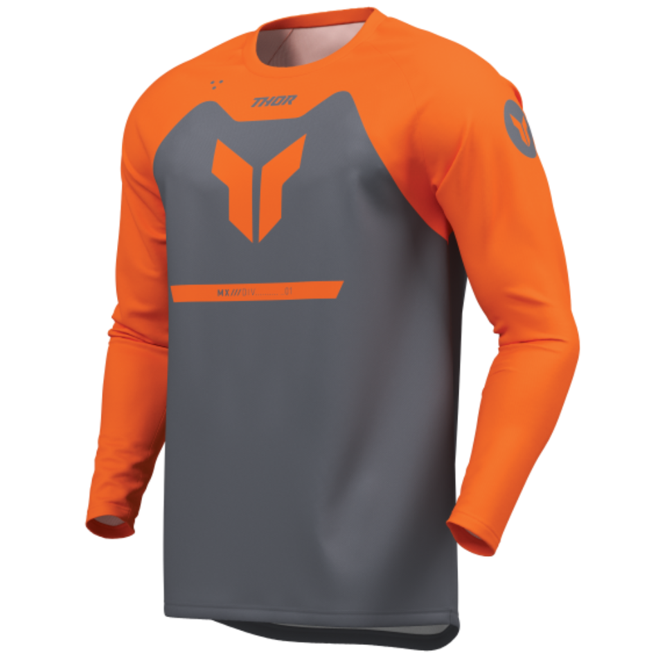 Jersey: THOR Youth RIDEMODE MENACE Charcoal