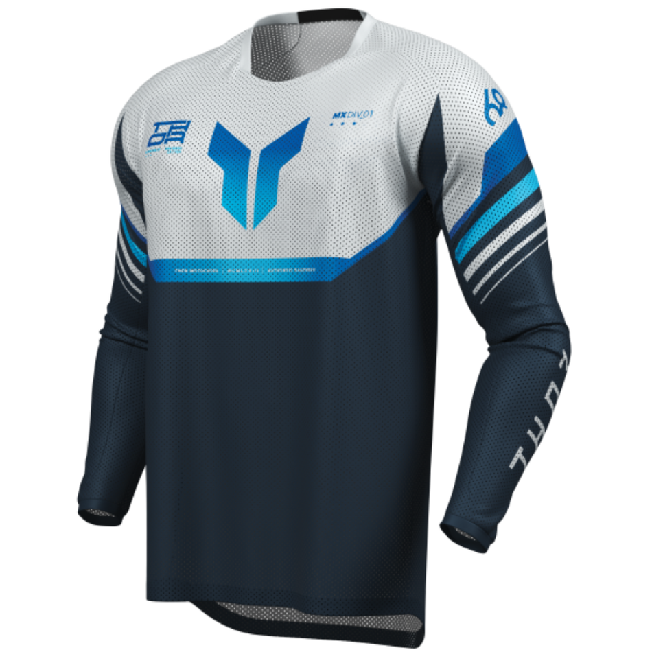 Jersey: THOR LAUNCHMODE AIR RAPTOR Midnight/Gray