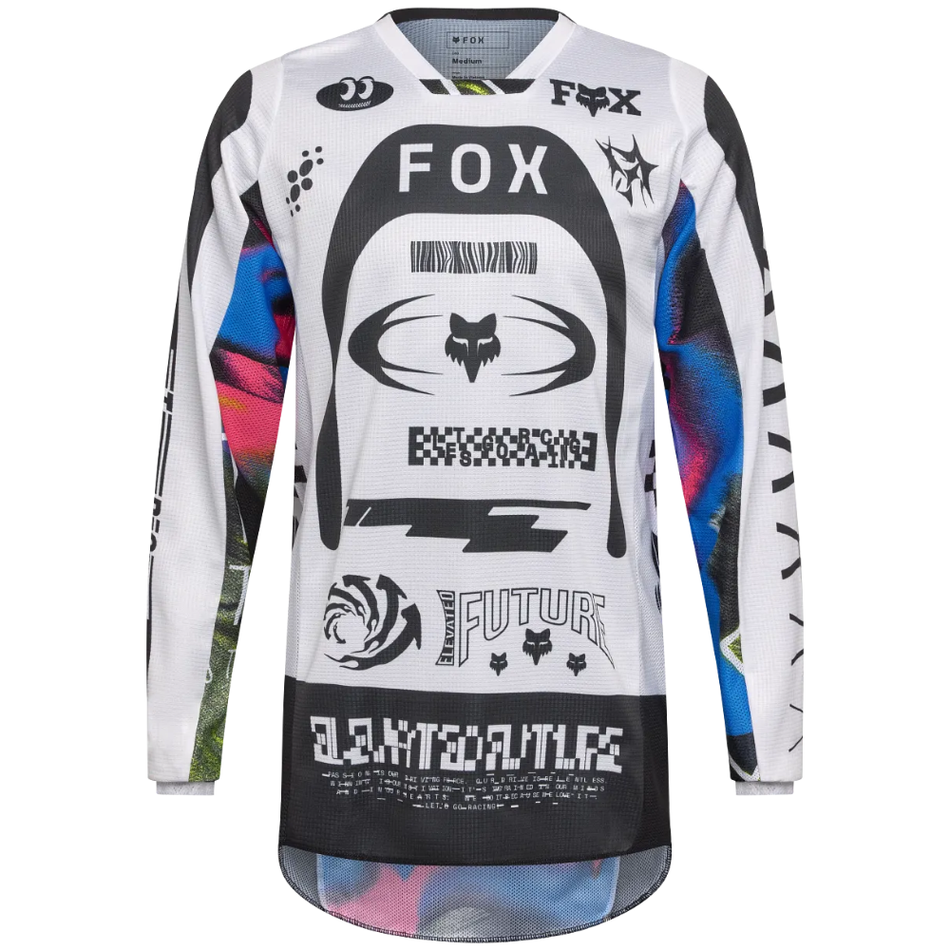 Jersey: FOX 180 IMAGE COSMO White/Black
