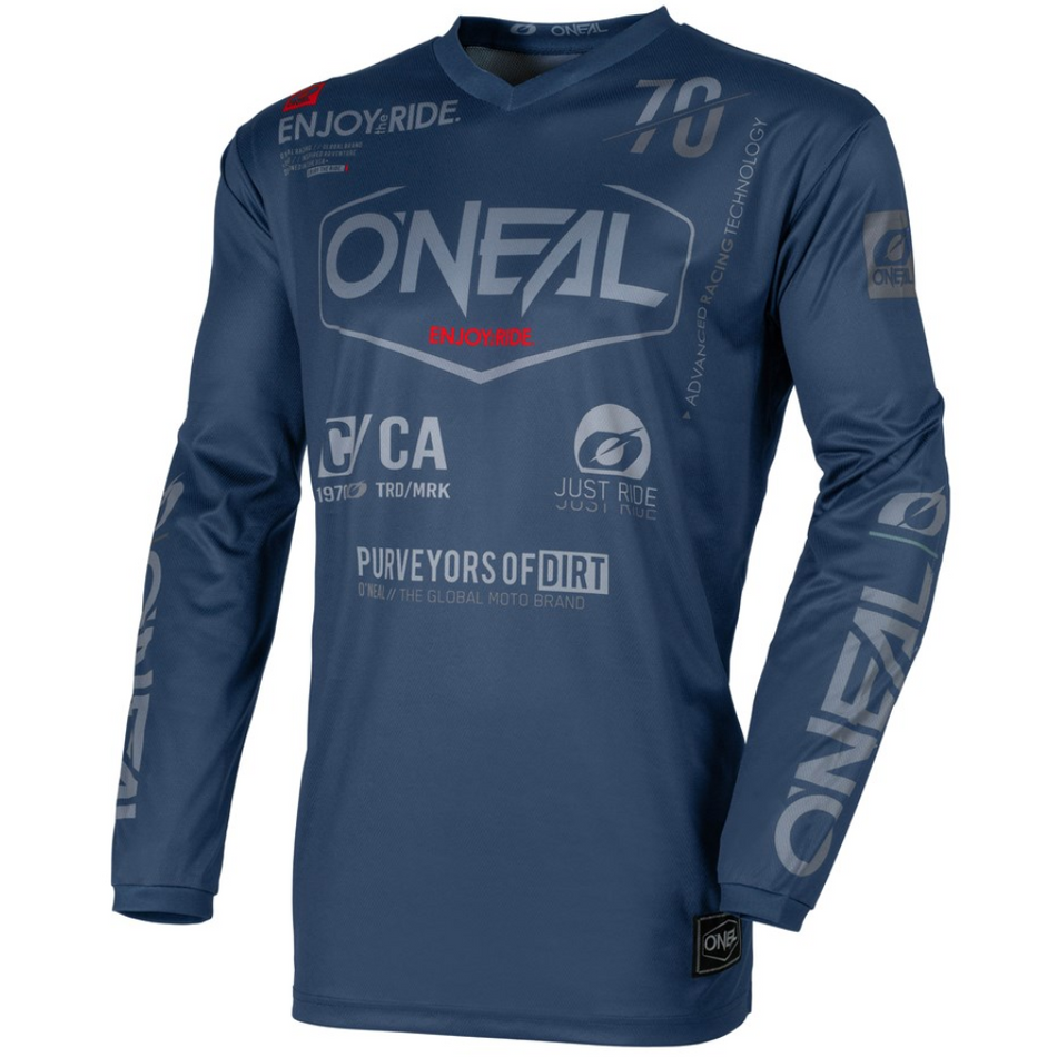 Jersey: ONEAL 2026 ELEMENT BRAND Navy Blue/Grey