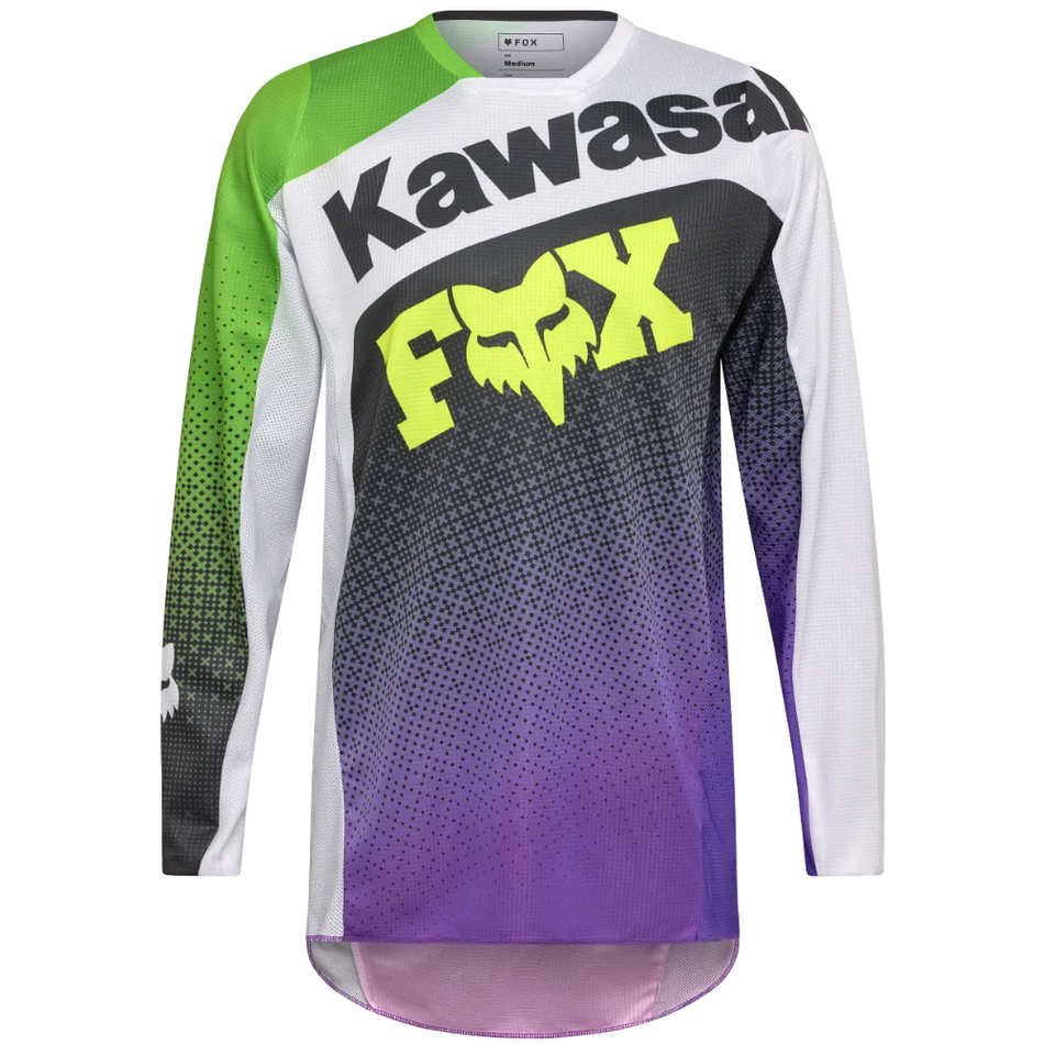 Jersey: FOX 180 KAWASAKI Purple/White