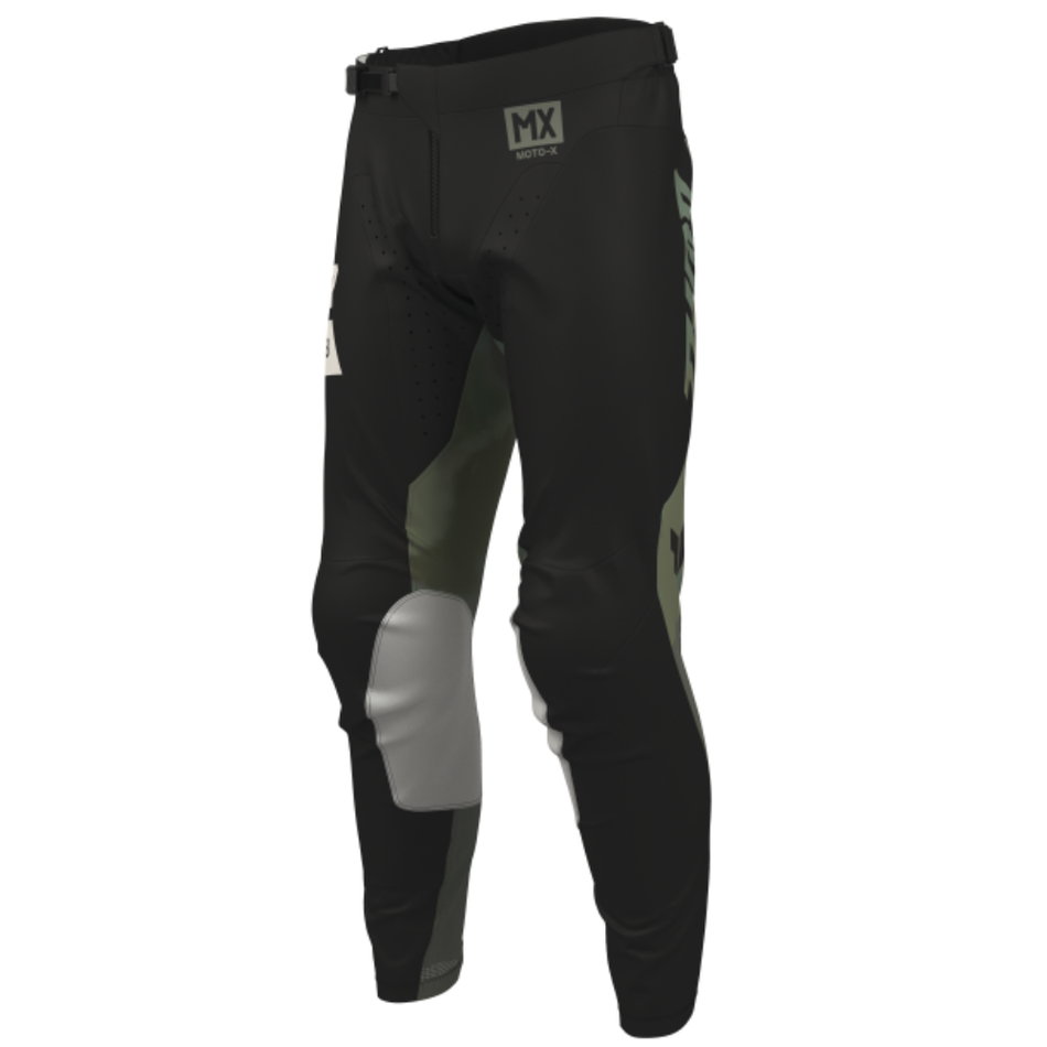 Pants: THOR LAUNCHMODE BLEACH Black/Camo