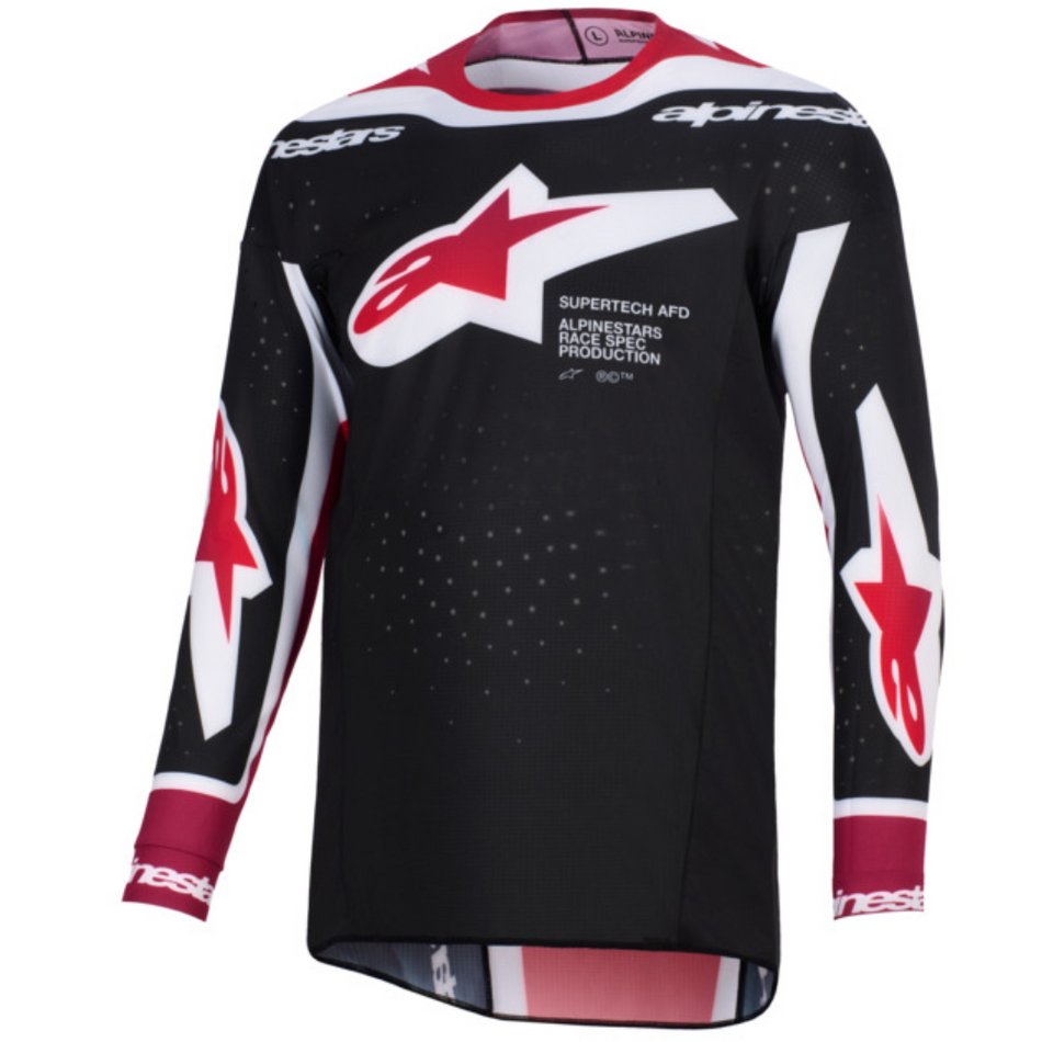 Jersey: ALPINESTARS 2026 SUPERTECH PRO VISTA Black/Red/White