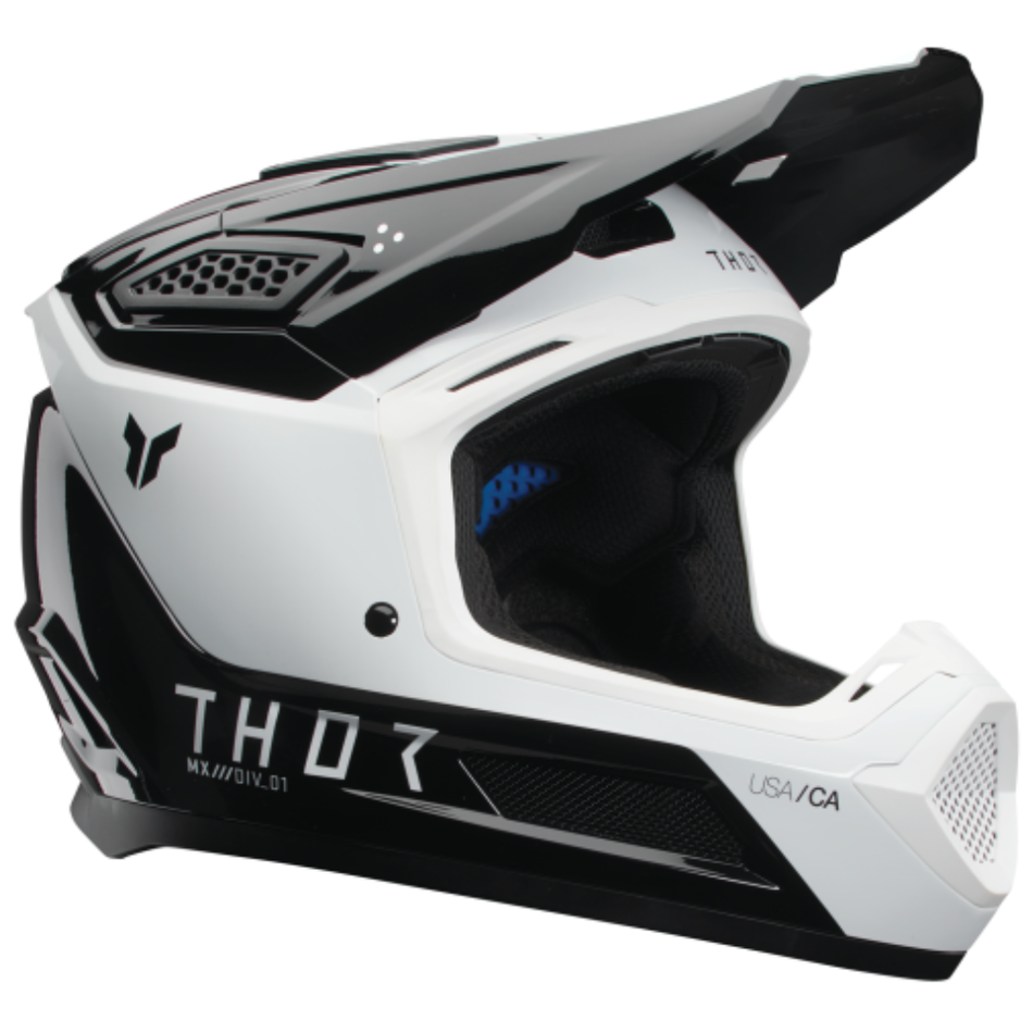 Helmet: THOR FLEET STORM Black/White