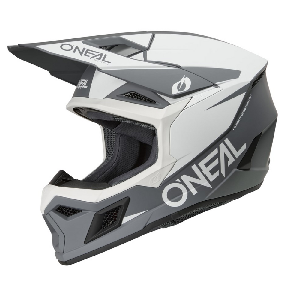 Helmet: ONEAL 2026 3SRS SOLID White/Black