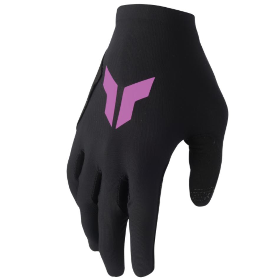 Gloves: THOR Women SPORTMODE ICONIC Black/Orchid