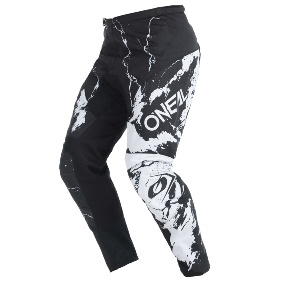 Pants: ONEAL ELEMENT ACID White/Black