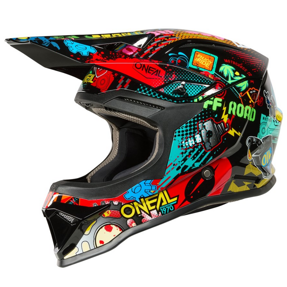 Helmet: ONEAL 2026 Youth 1SRS VIBRANT Multi