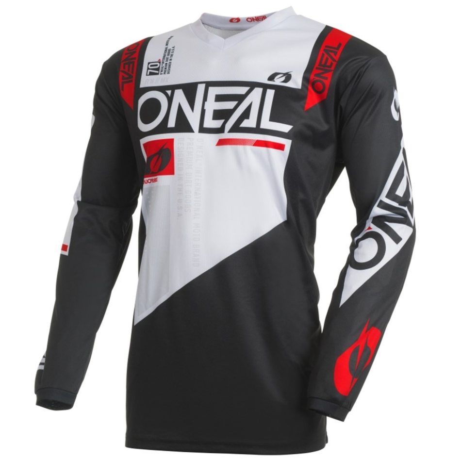 Jersey: ONEAL ELEMENT FACTOR Black/White