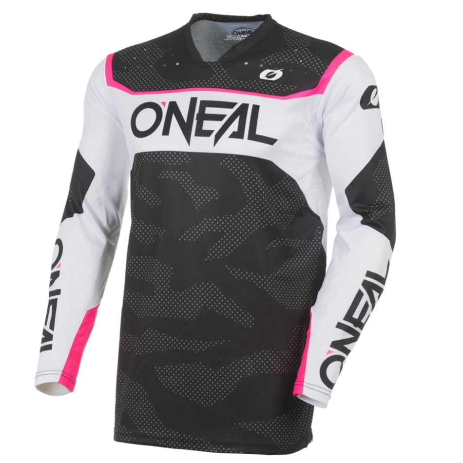 Jersey: ONEAL HARDWEAR CAMO Black/White/Pink