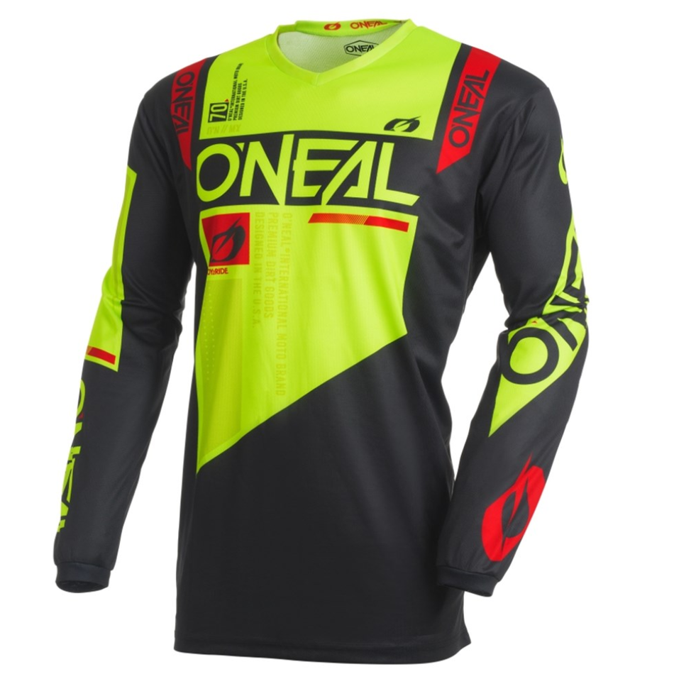 Jersey: ONEAL ELEMENT FACTOR Black/Neon