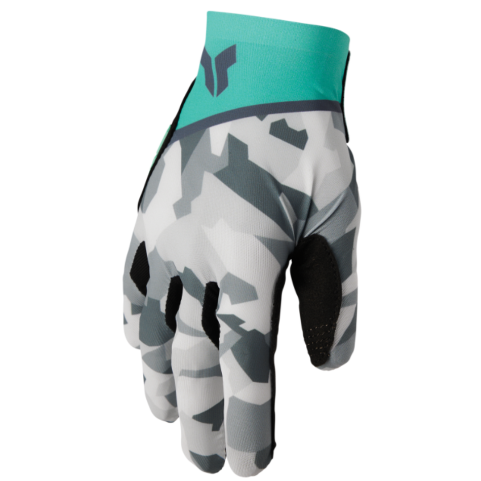 Gloves: THOR Women SPORTMODE SHADOW Teal