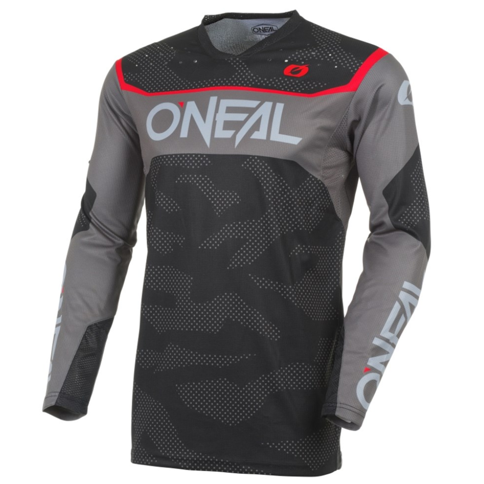 Jersey: ONEAL HARDWEAR CAMO Black/Grey/Red