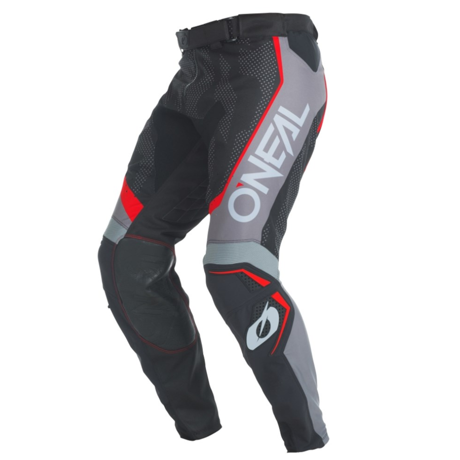 Pants: ONEAL HARDWEAR CAMO Black/Grey/Red
