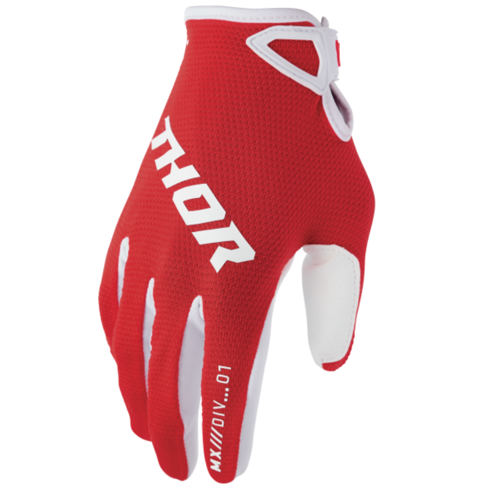 Gloves: THOR RIDEMODE STATIC Red