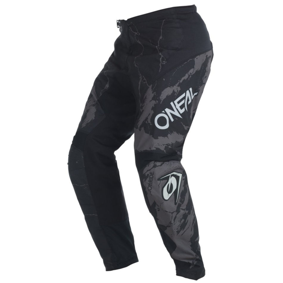Pants: ONEAL Youth ELEMENT ACID Black/Grey