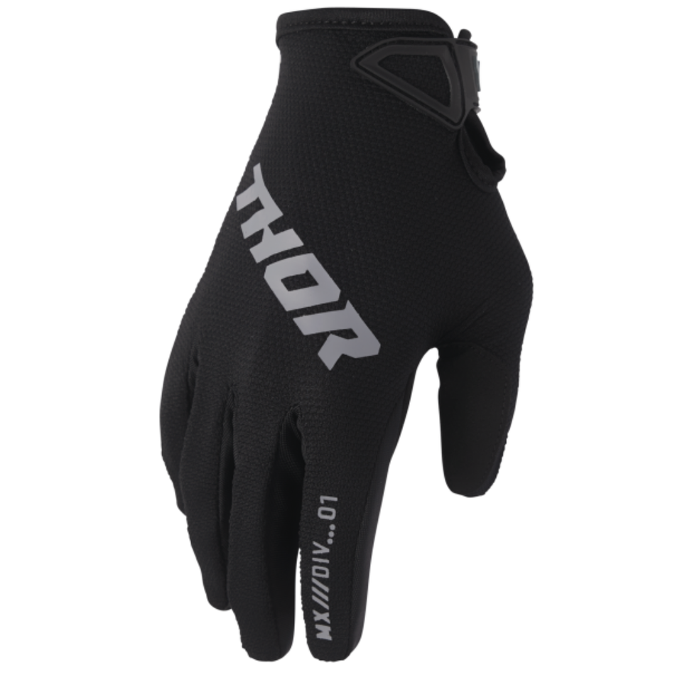 Gloves: THOR RIDEMODE STATIC Black