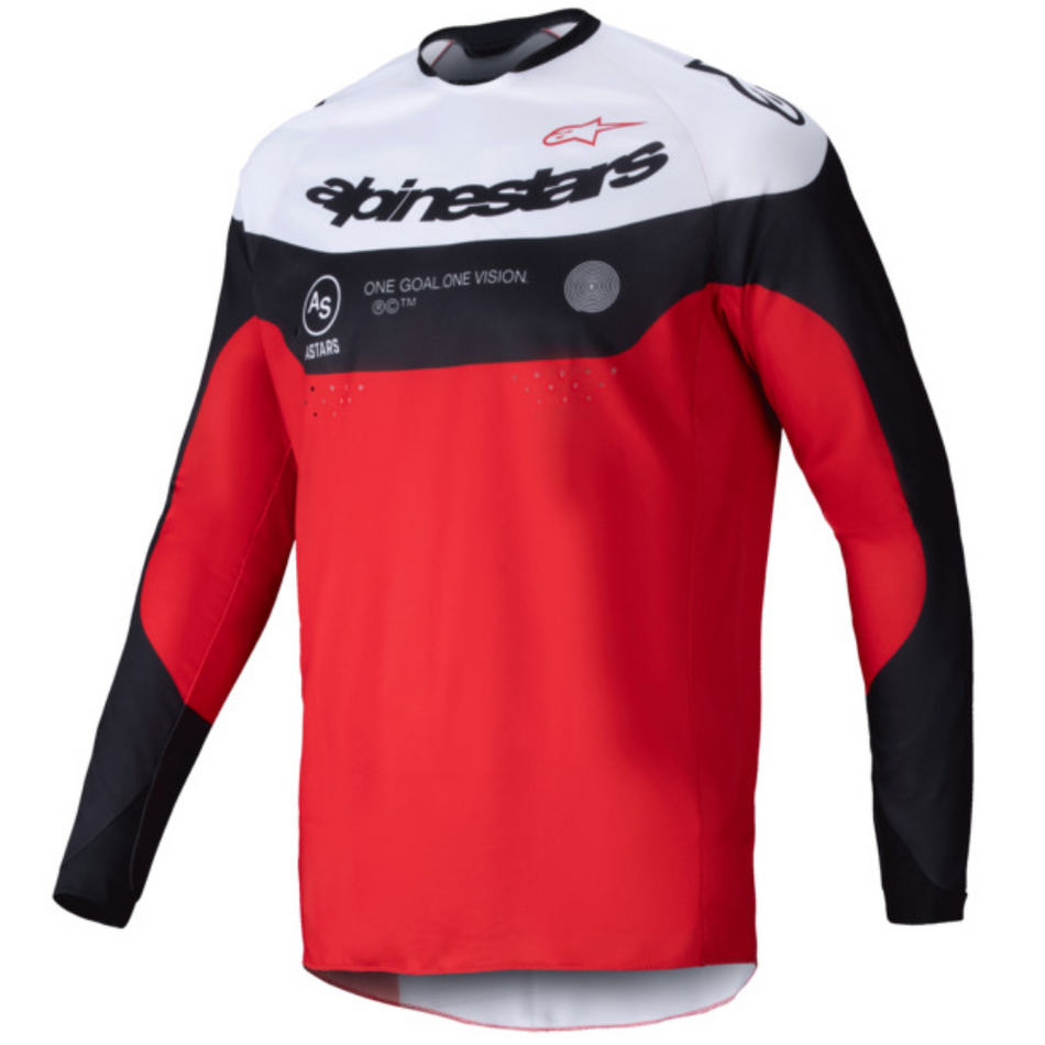 Jersey: ALPINESTARS 2026 PRO-DURA Blk BrtRed FluWhite Blue