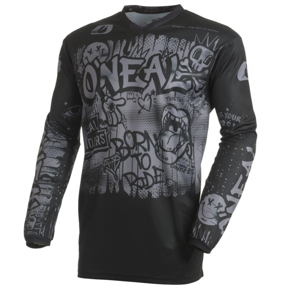 Jersey: ONEAL ELEMENT RANCID Black/Grey