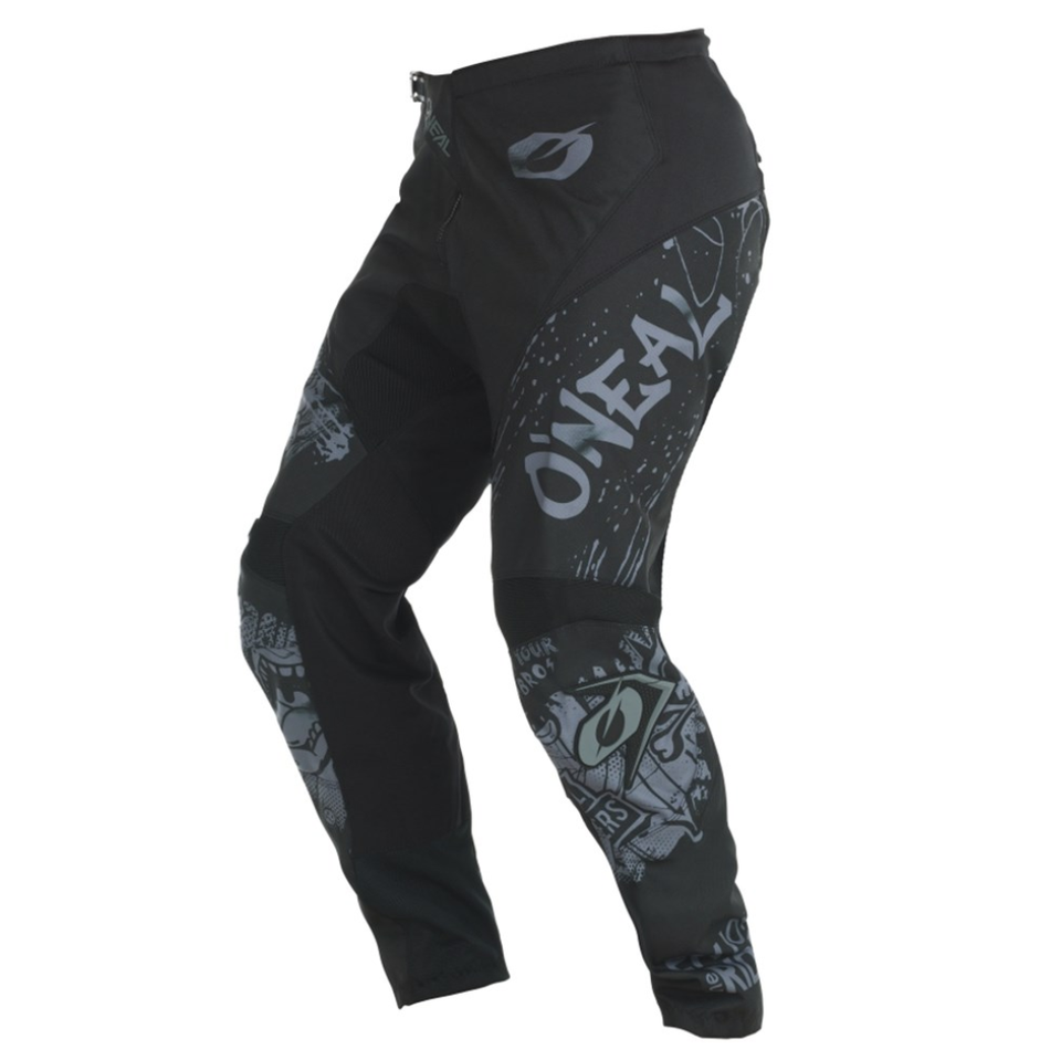 Pants: ONEAL ELEMENT RANCID Black/Grey