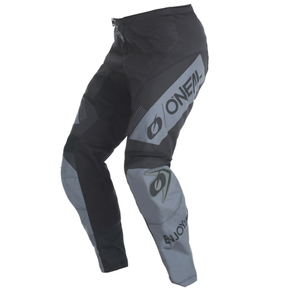 Pants: ONEAL ELEMENT RACEWEAR Black/Grey