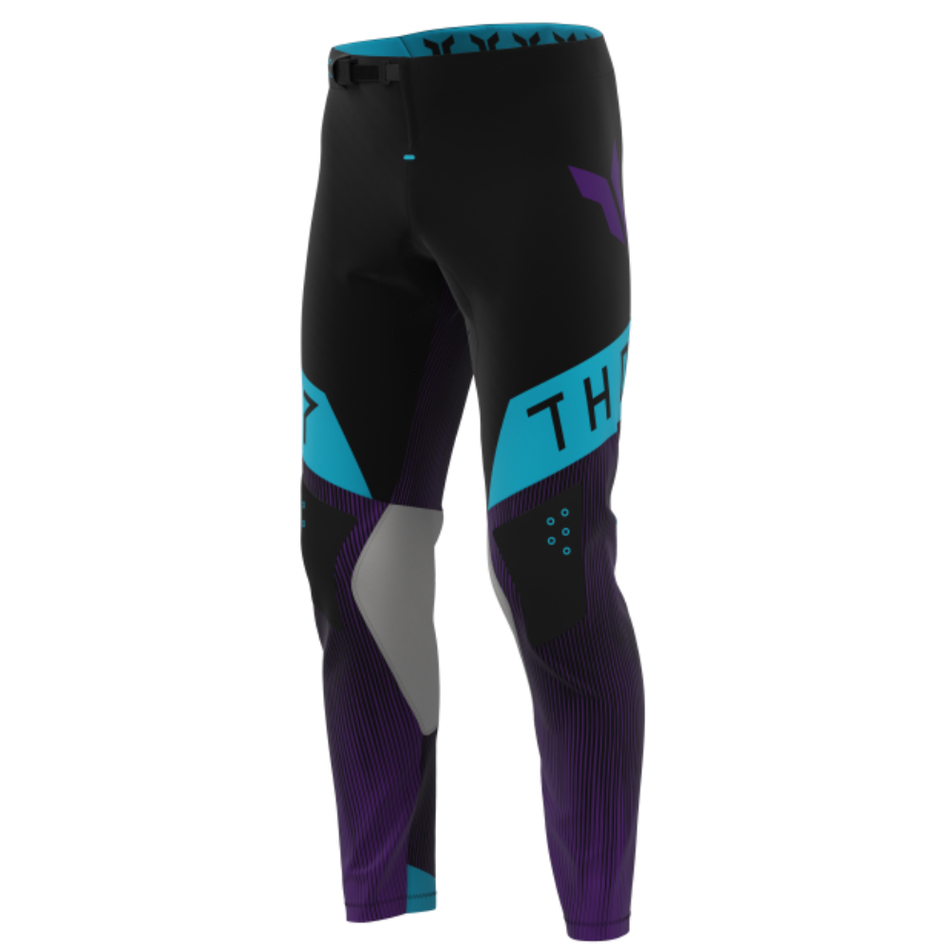 Pants: THOR SPORTMODE Vanish Black/Purple
