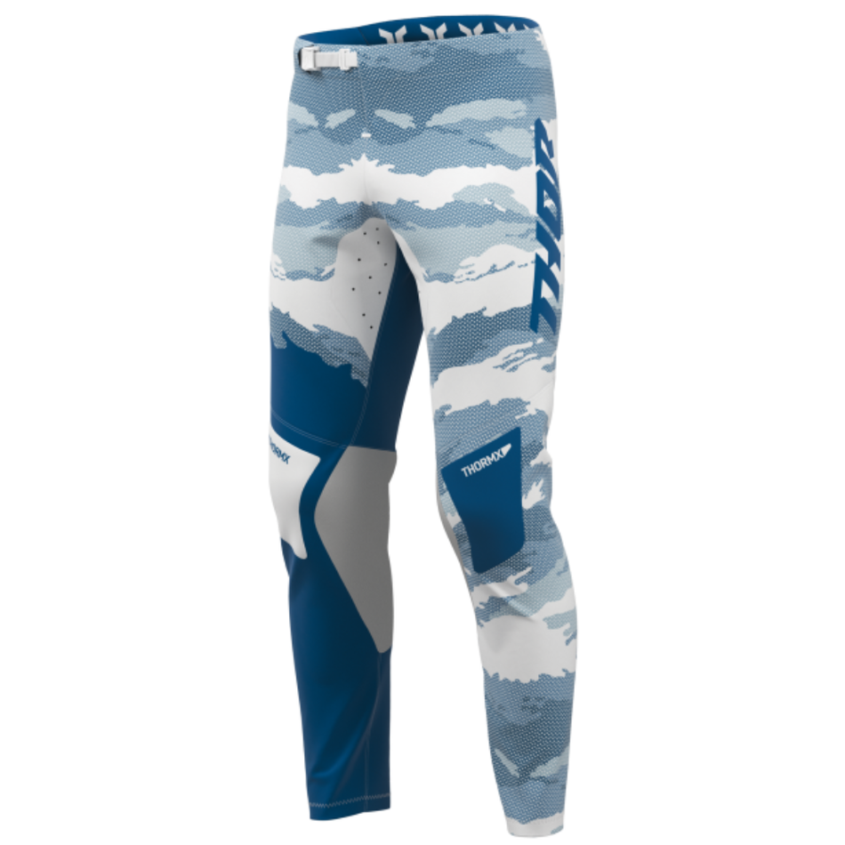 Pants: THOR SPORTMODE Recon White/Blue
