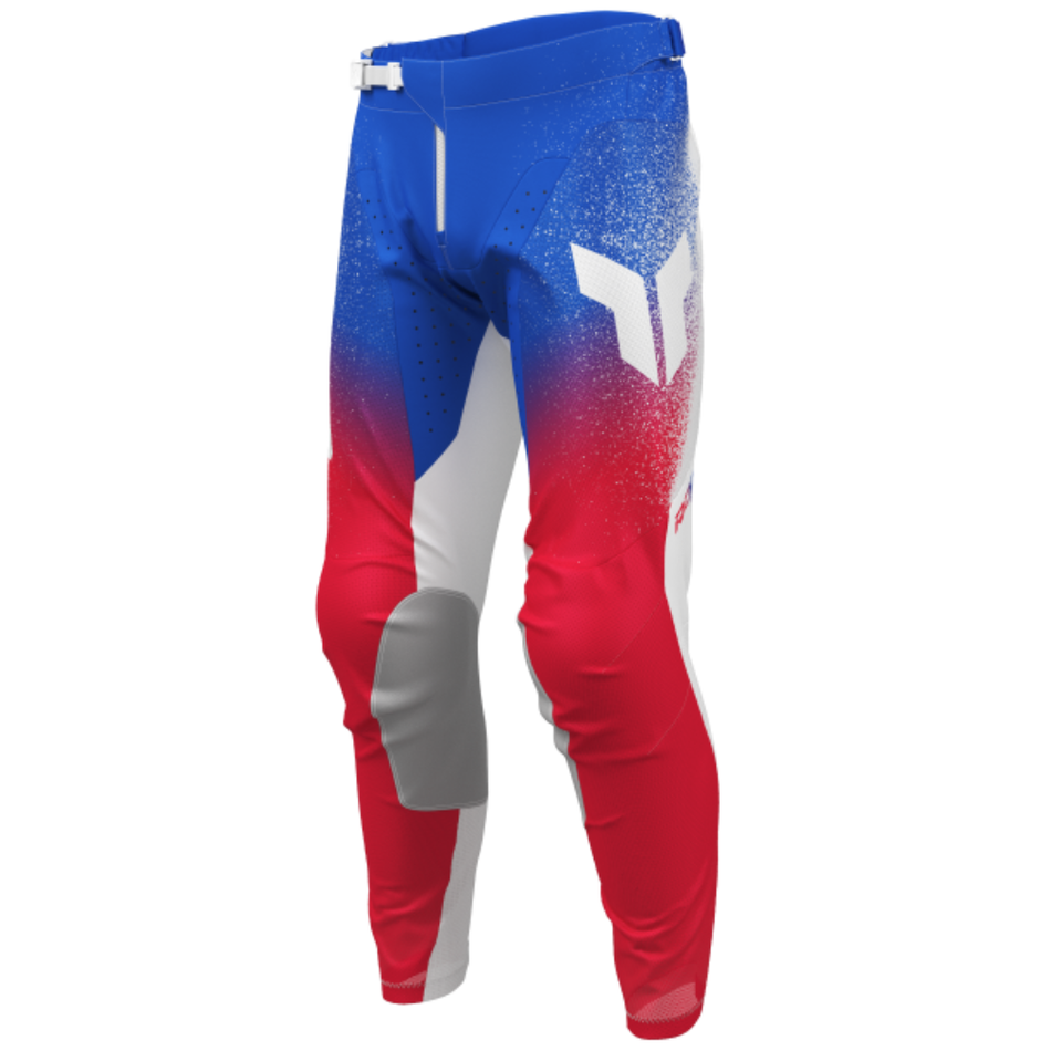 Pants: THOR LAUNCHMODE AIR Darkside White/Blue