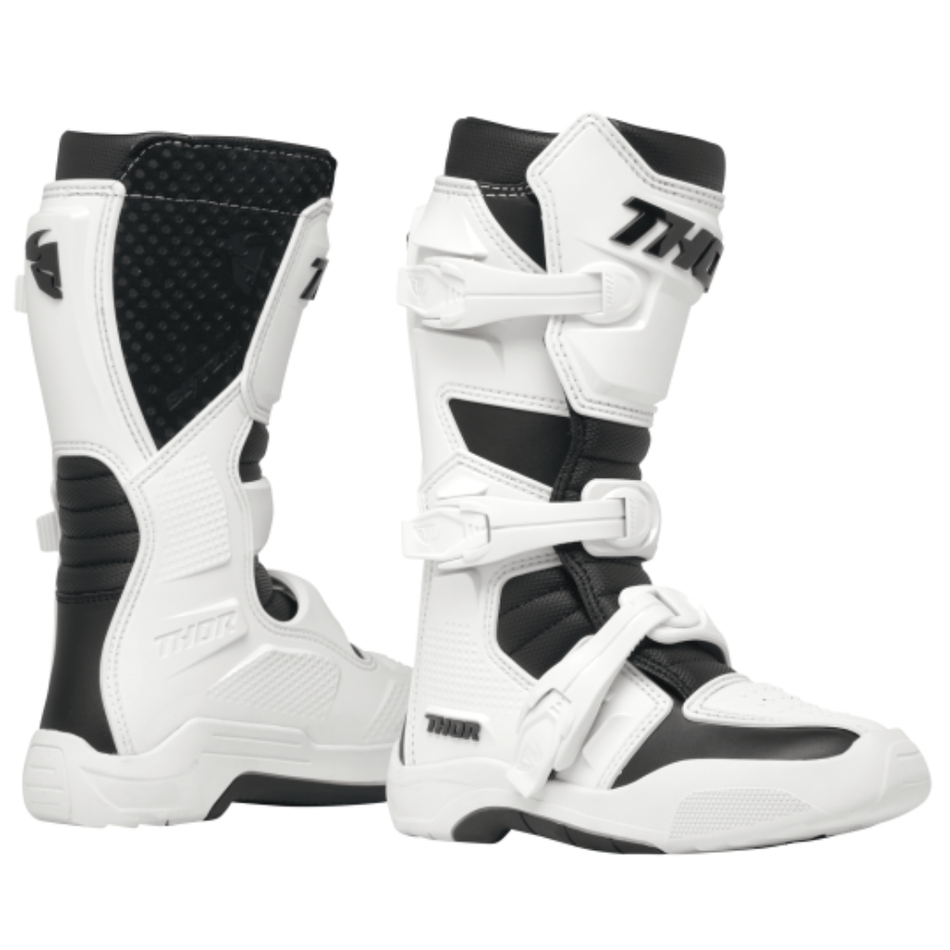 Boots: THOR Youth BLITZ XR White/Black