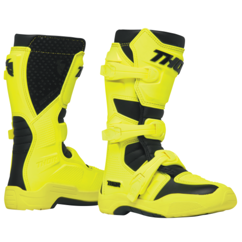 Boots: THOR Youth BLITZ XR Acid/Black
