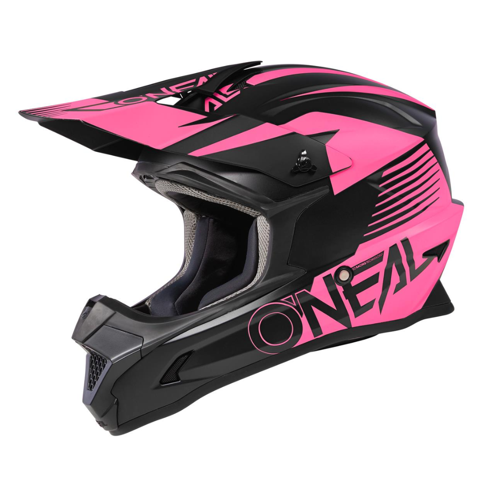 Helmet: ONEAL 2024 Youth 1 SRS STREAM Black/Pink