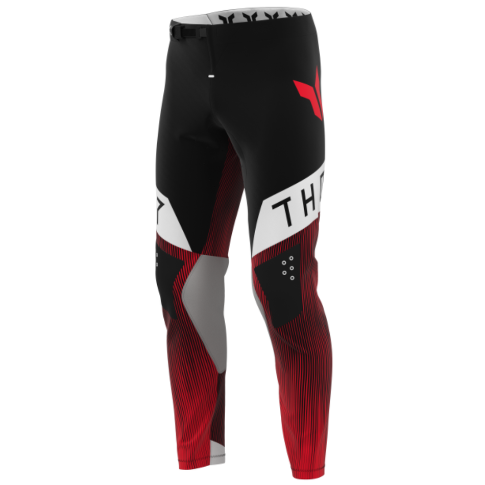 Pants: THOR SPORTMODE Vanish Black/Red