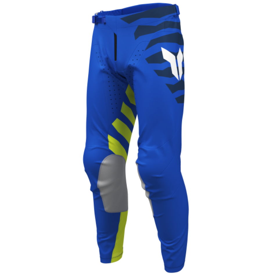 Pants: THOR LAUNCHMODE Shredder Blue/Acid