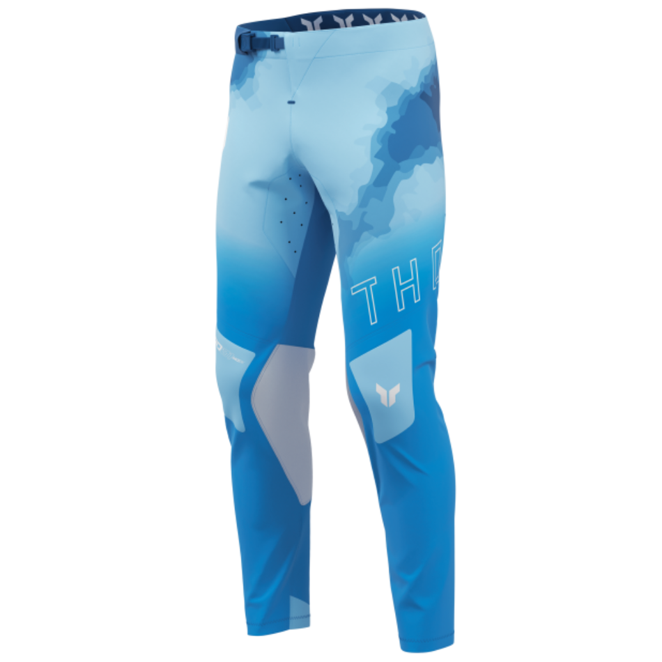 Pants: THOR SPORTMODE Carbon Aqua/Powder Blue