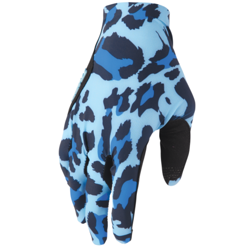 Gloves: THOR SPORTMODE CHEETAH Blue/Mid