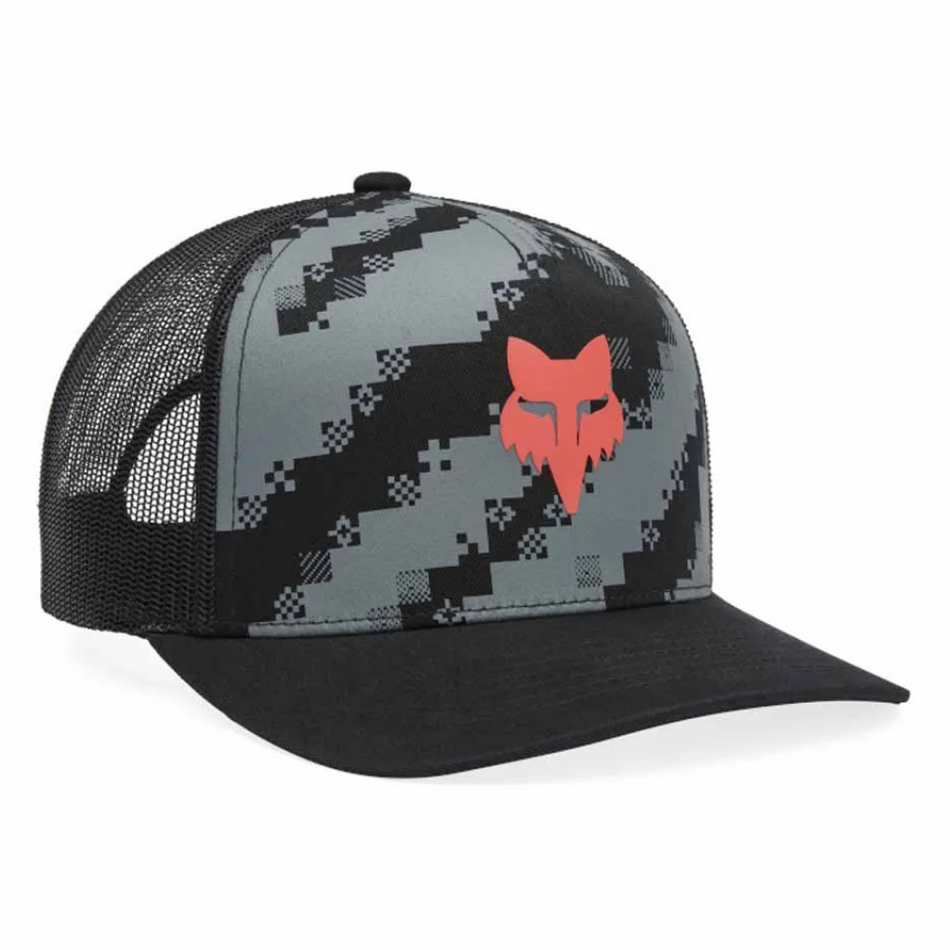 Hat: FOX 2025 IMAGE TRUCKER Black