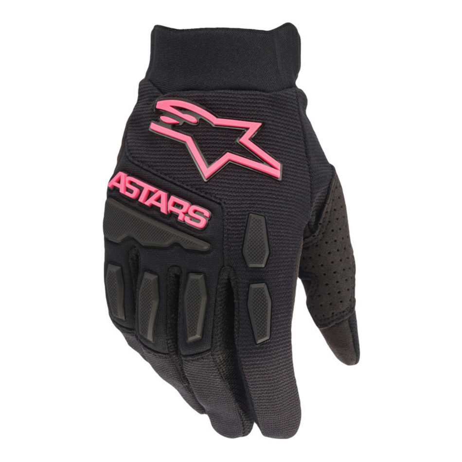 Gloves: ALPINESTARS 2025 Women FULL BORE  Black/Pink Fluo