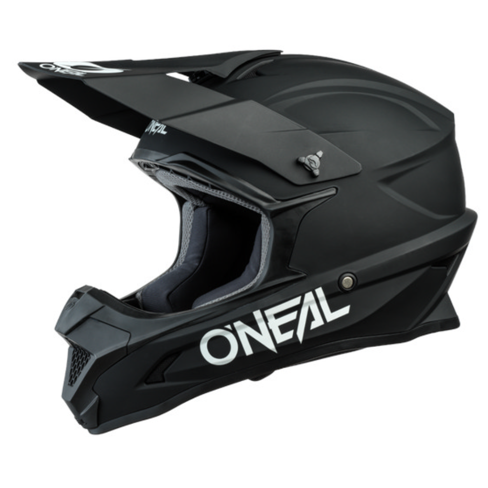 Helmet: ONEAL 2024 Youth 1 SRS SOLID Black