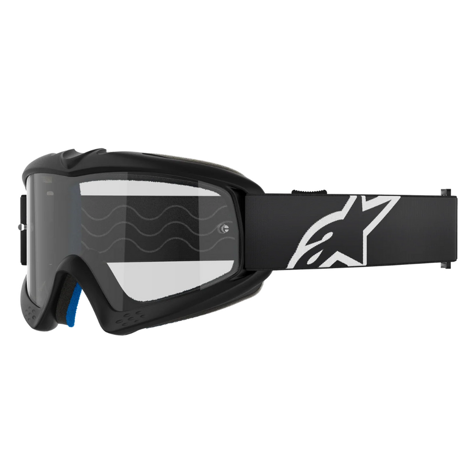 Goggles: ALPINESTARS Youth VISION CORP Black - Clear Lens