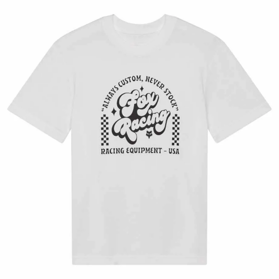 Tee: FOX 2025 Women NEVER STOCK SS White