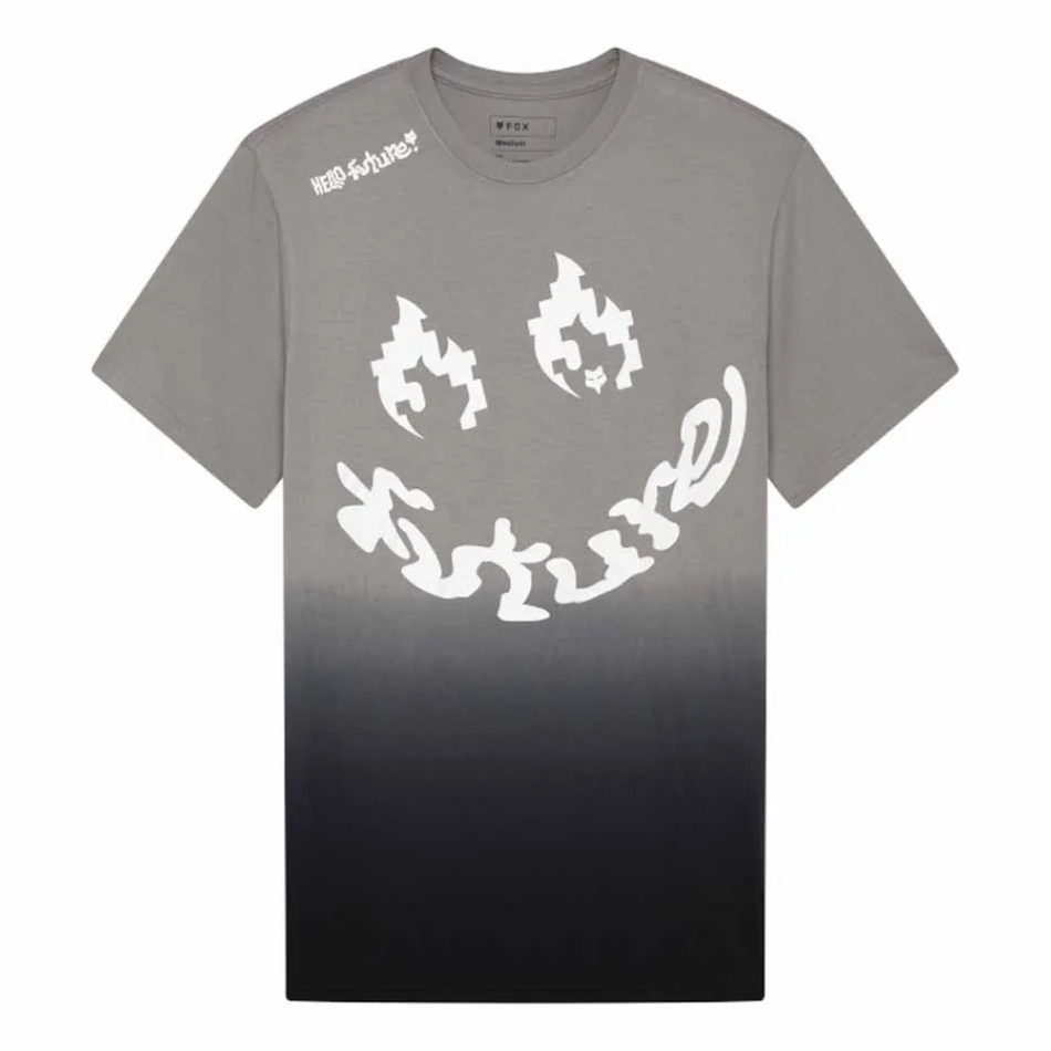 Tee: FOX 2025 HELLO FOX SS PREM Steel Grey