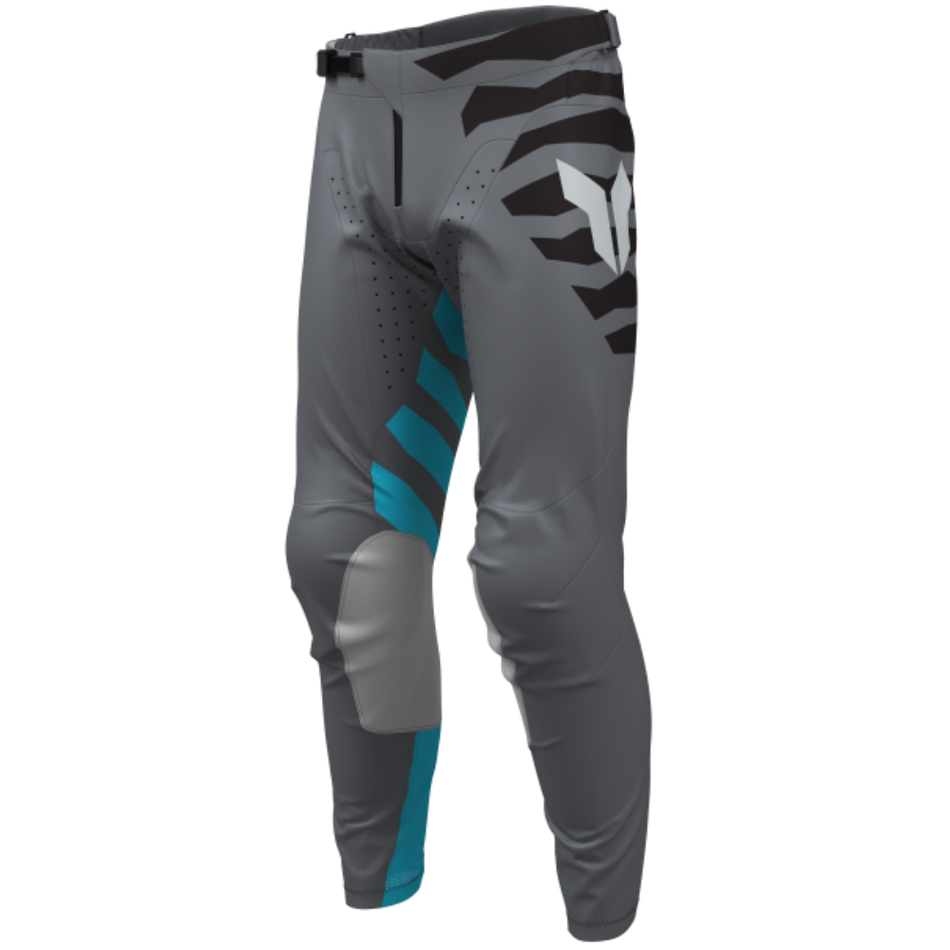 Pants: THOR LAUNCHMODE Shredder Charcoal/Aqua