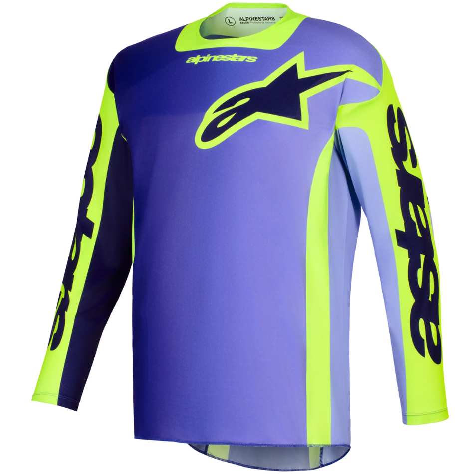 Jersey: ALPINESTARS 2026 RACER PORTL Purple/Yellow Fluo