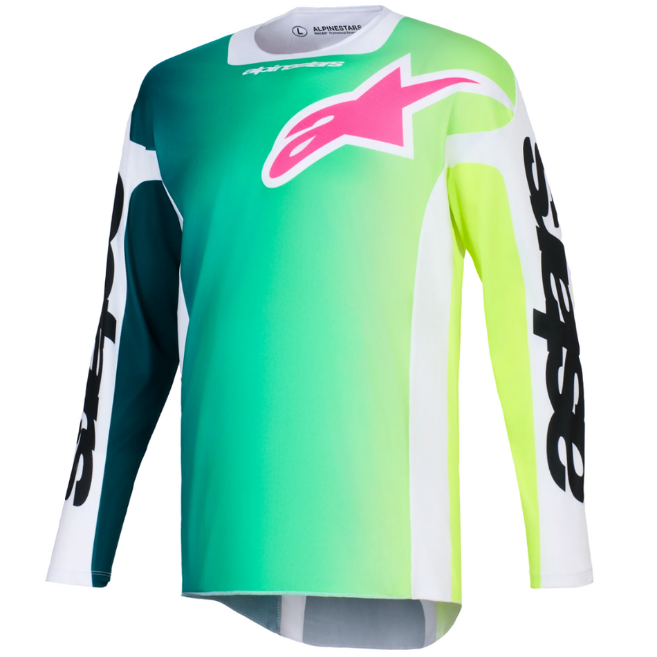 Jersey: ALPINESTARS 2026 RACER PORTL Green/White/Black