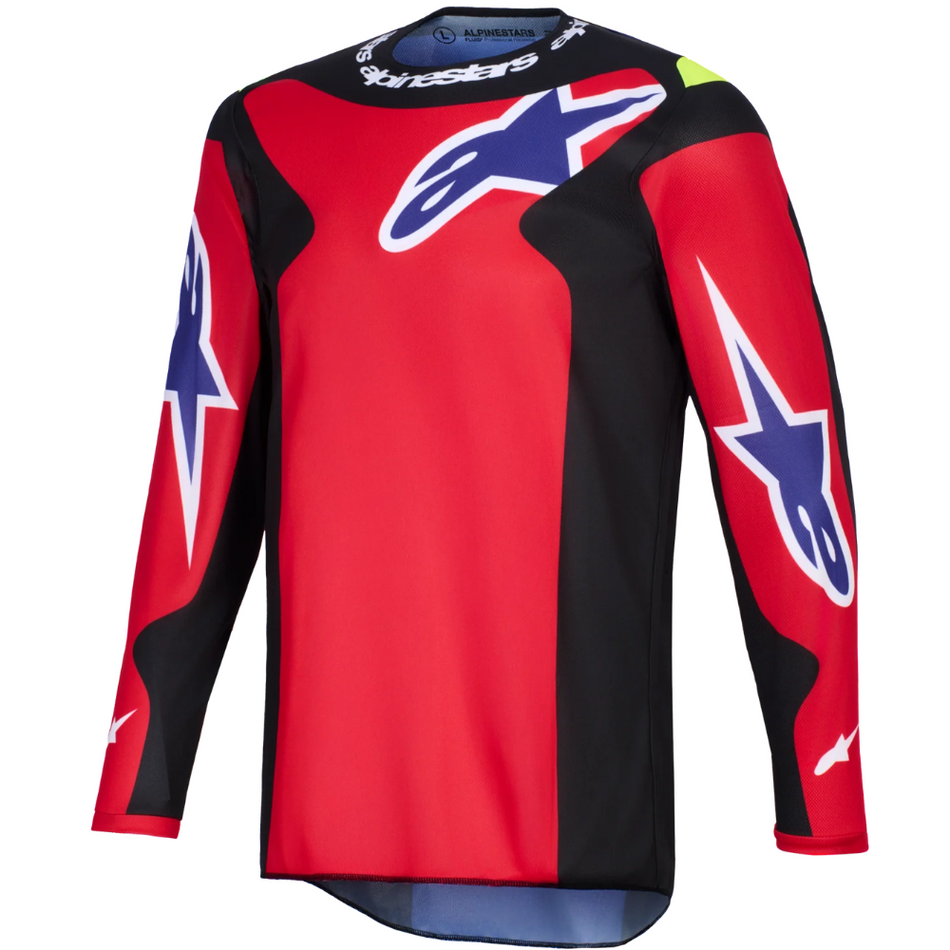 Jersey: ALPINESTARS 2026 FLUID GRID Red/Black/Purple