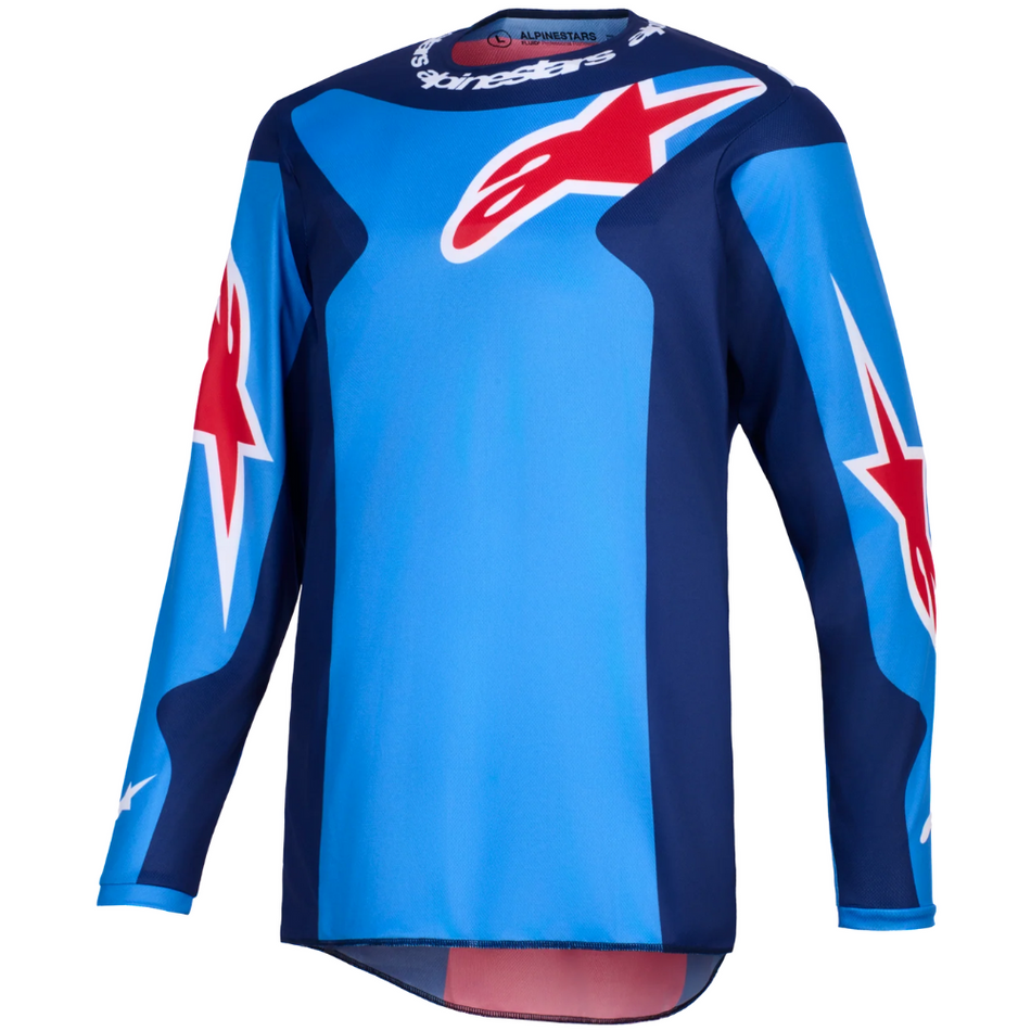 Jersey: ALPINESTARS 2026 FLUID GRID Blue/Red